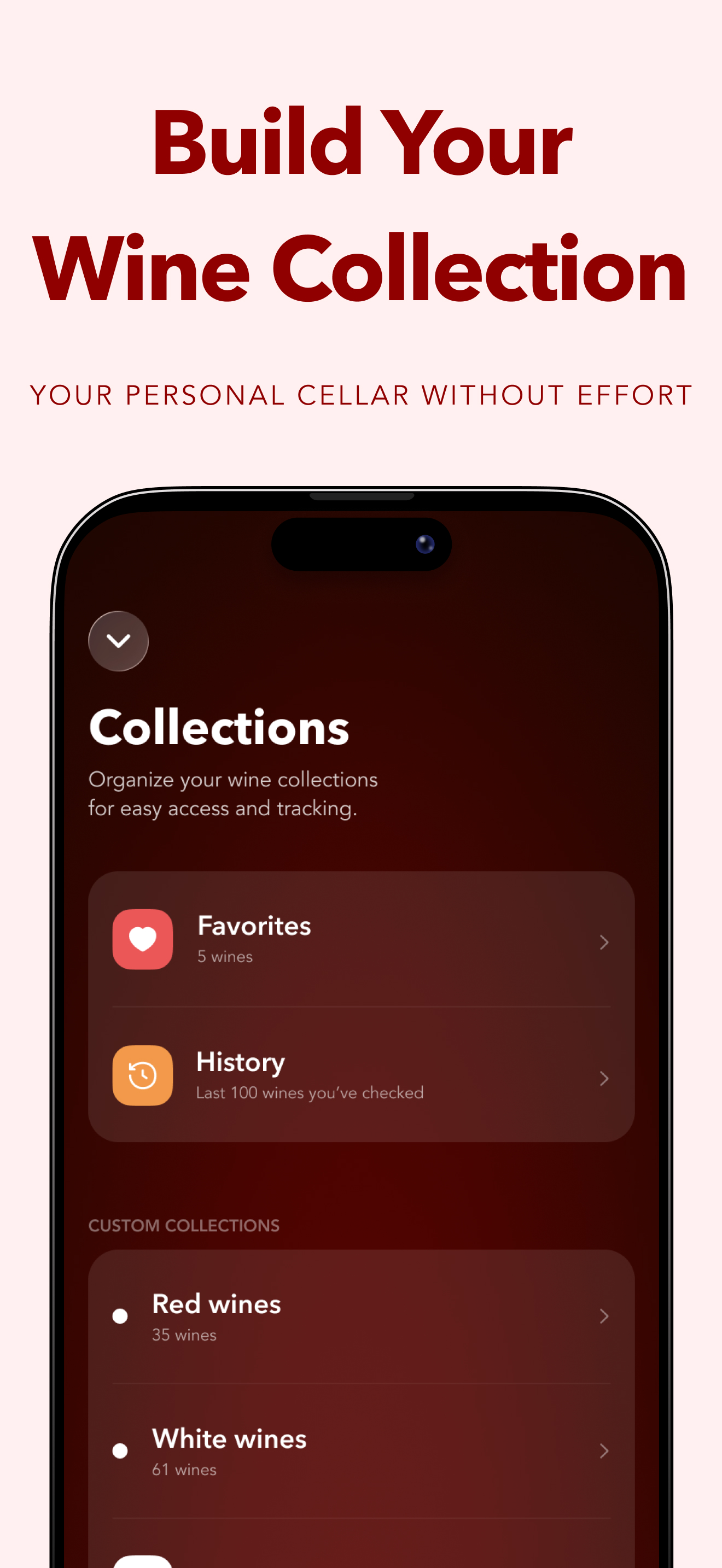 Build your wine collection